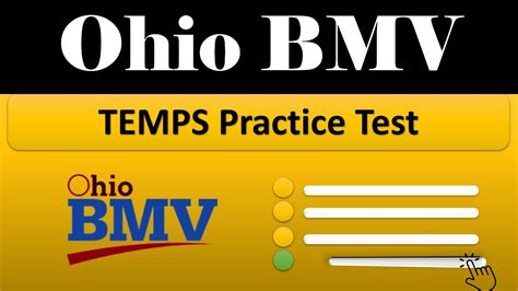 is temps test hard|Ohio BMV Temps Permit Test Simulator 2024 .